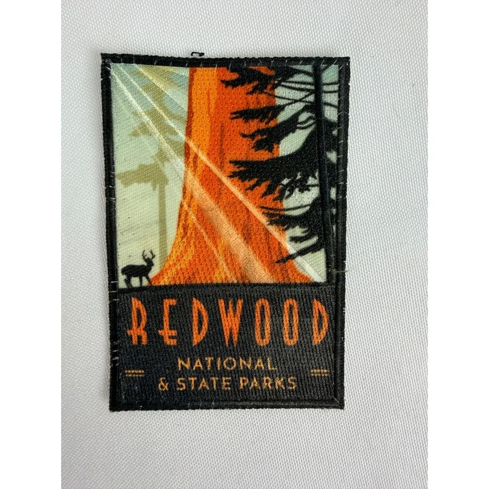 N/A embroidered redwood